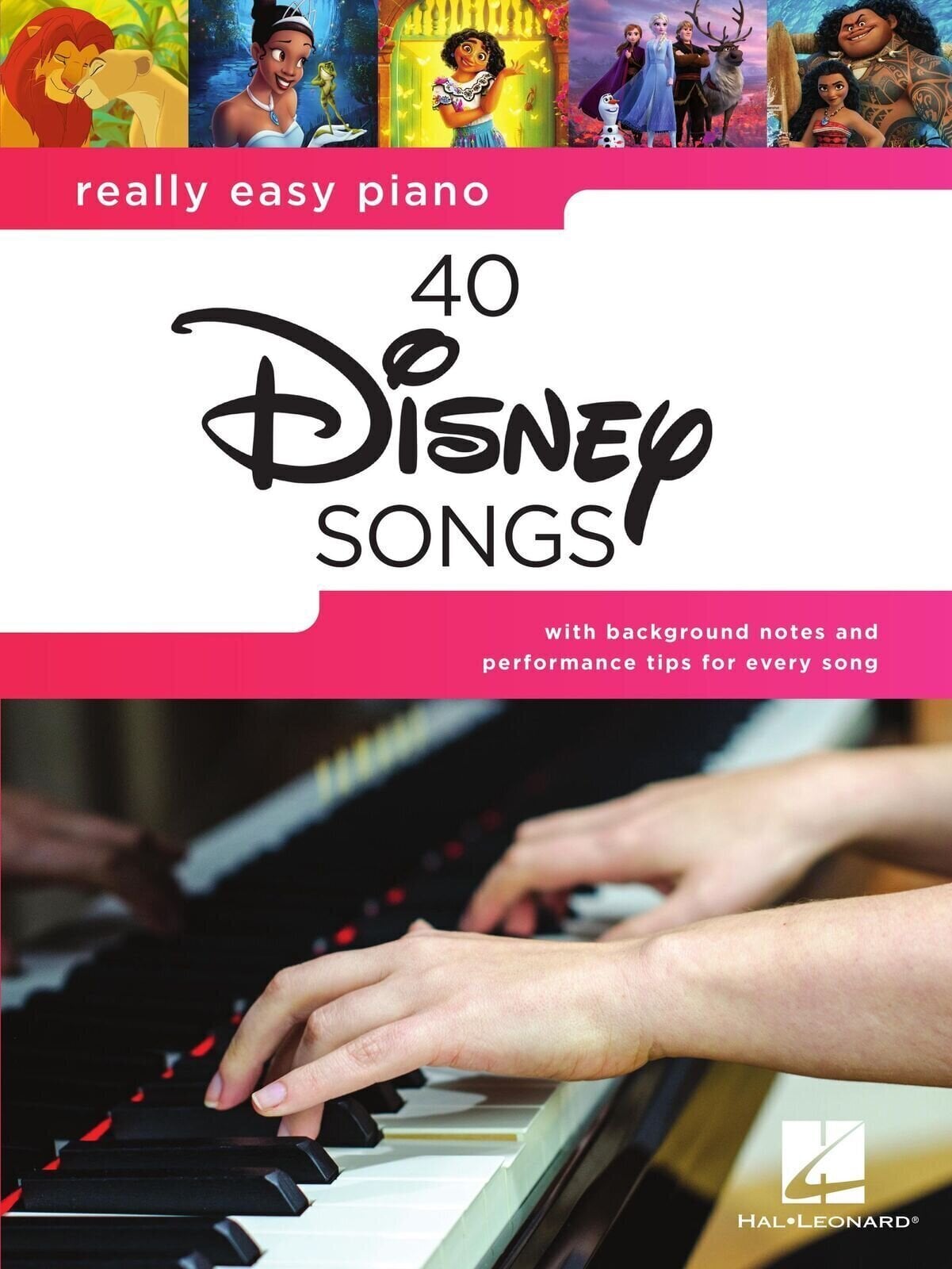 Noodilehed klaveritele Hal Leonard Really Easy Piano: 40 Disney Songs Noodilehed klaveritele
