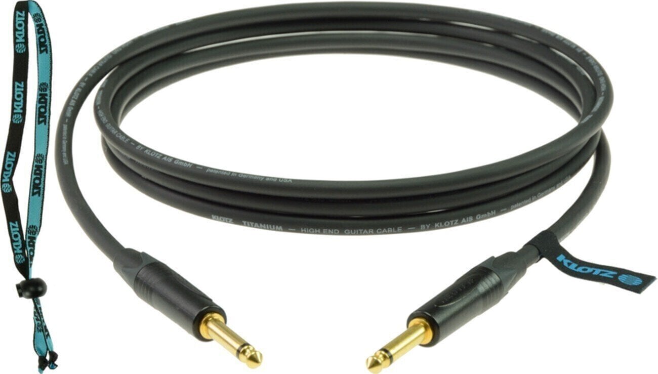 Instrument Cable Klotz TI-0300PP 3 m Straight - Straight Instrument Cable