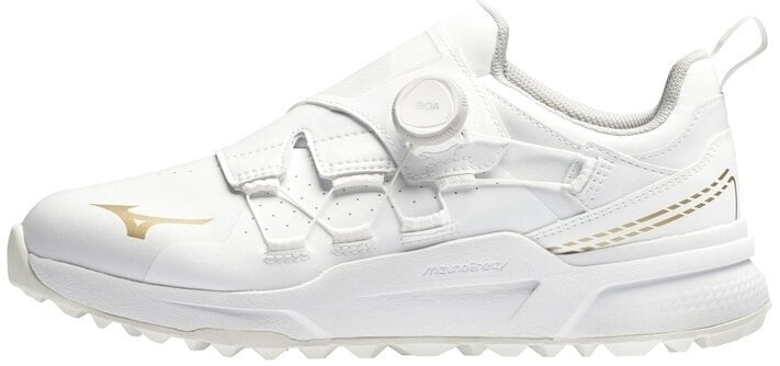 Golfijalatsid meestele Mizuno Hazard Enerzy Limited BOA White/Gold 43 Golfijalatsid meestele