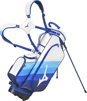 Stand Bag Mizuno Tour Lightweight Stand Bag Blue/White - 1