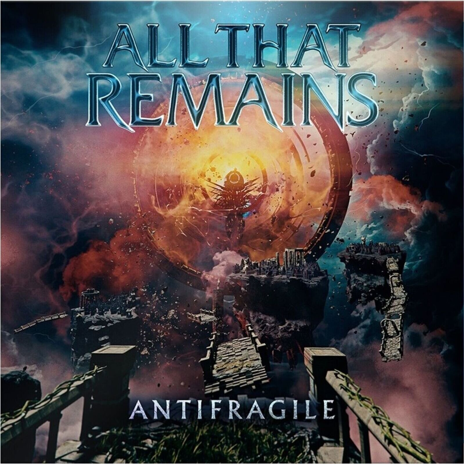LP ploča All That Remains - Antifragile (Indie Exclusive) (Electric & Sea Blue Galaxy Coloured) (LP)