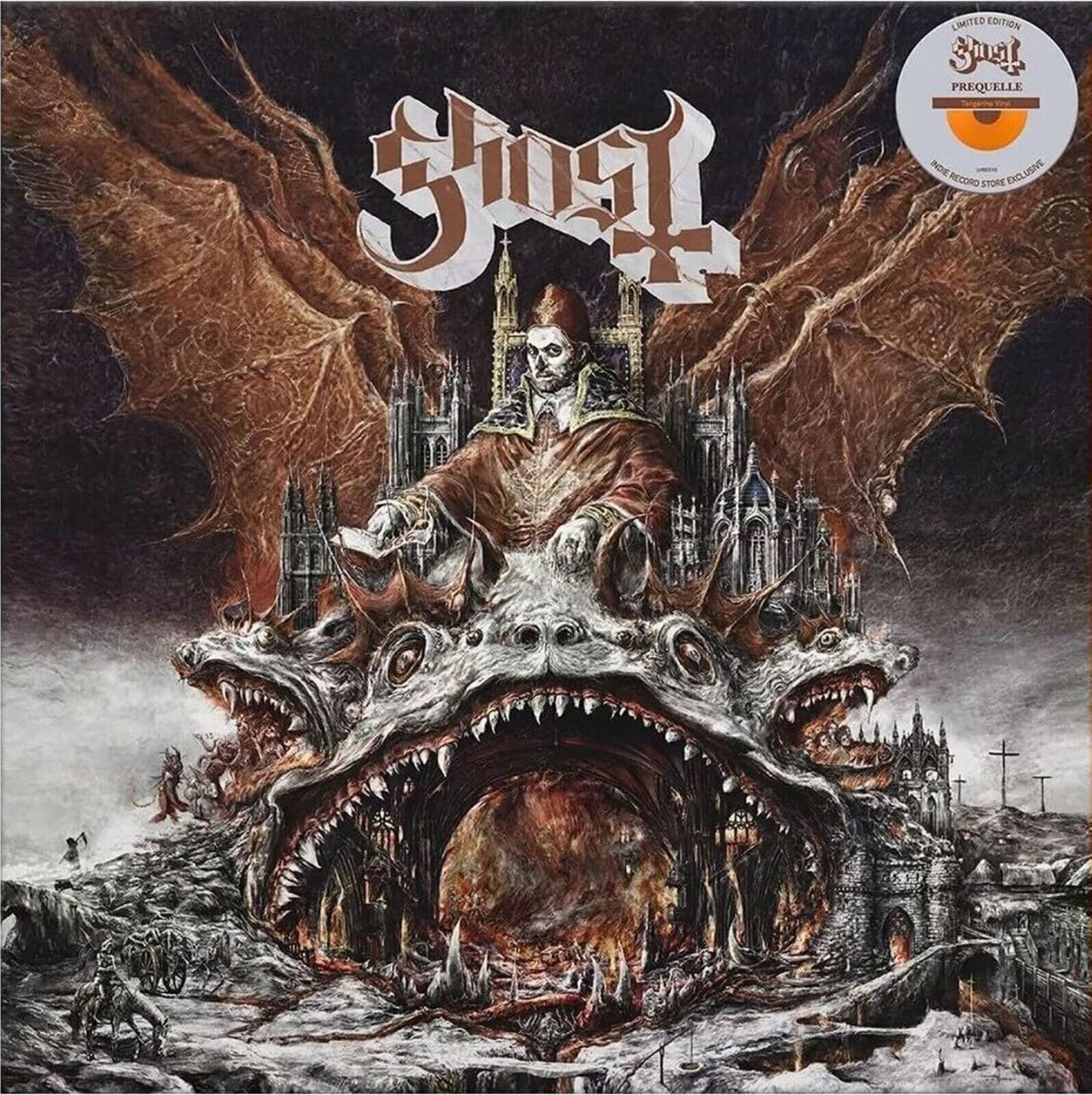 LP ploča Ghost - Prequelle (Limited Edition) (Indie Exclusive) (Tangerine Coloured) (LP)