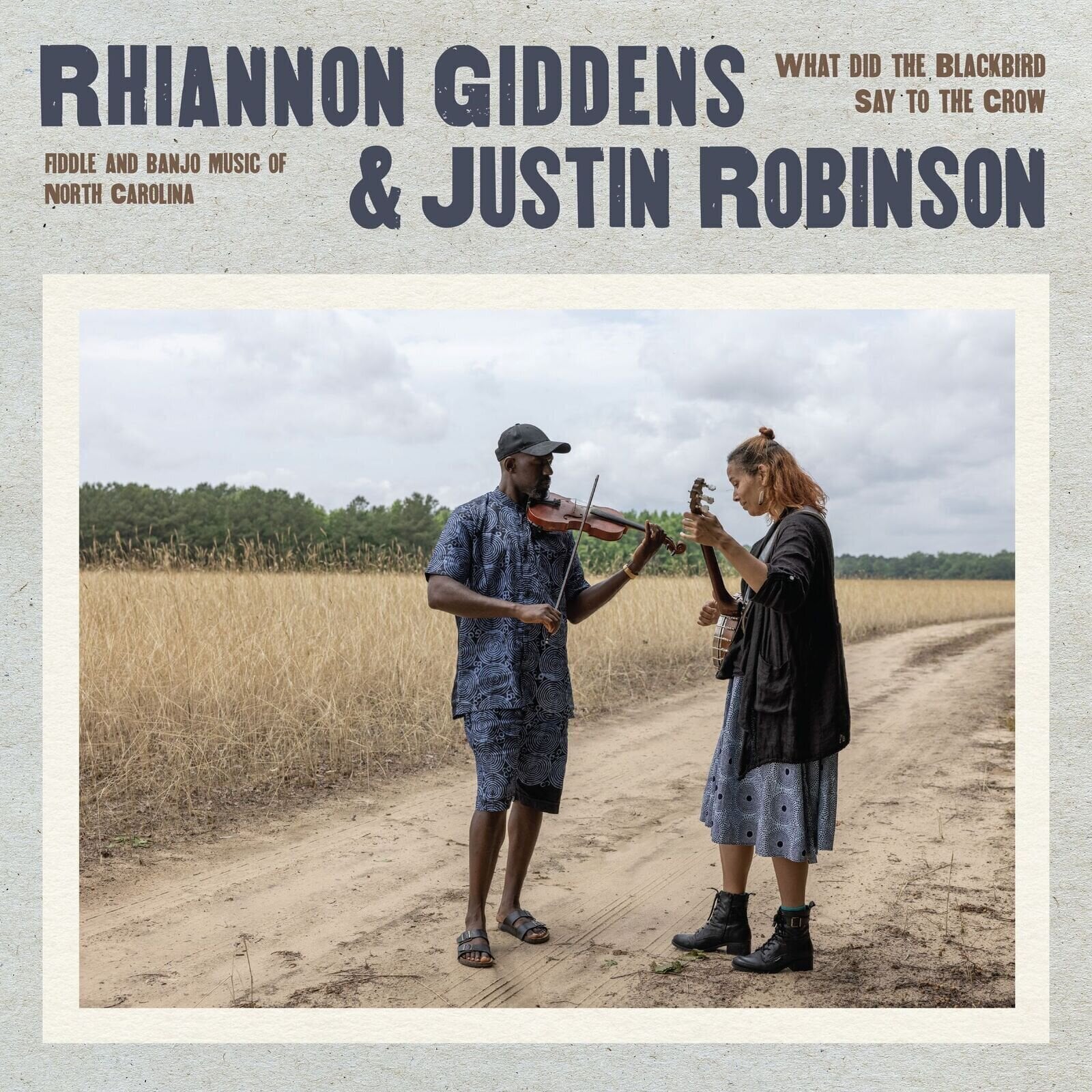 LP ploča Rhiannon Giddens & Justin Robinson - What Did The Blackbird Say To The Crow (140 g) (LP)