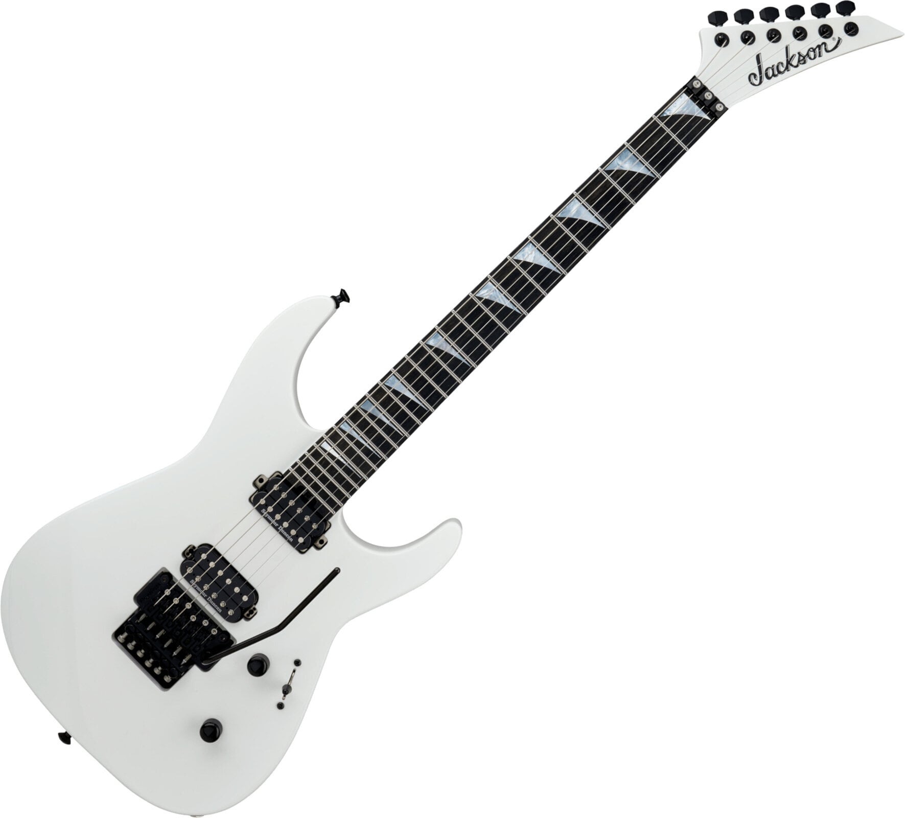 Guitarra elétrica Jackson American Series Soloist SL2 DX EB Snow White Guitarra elétrica