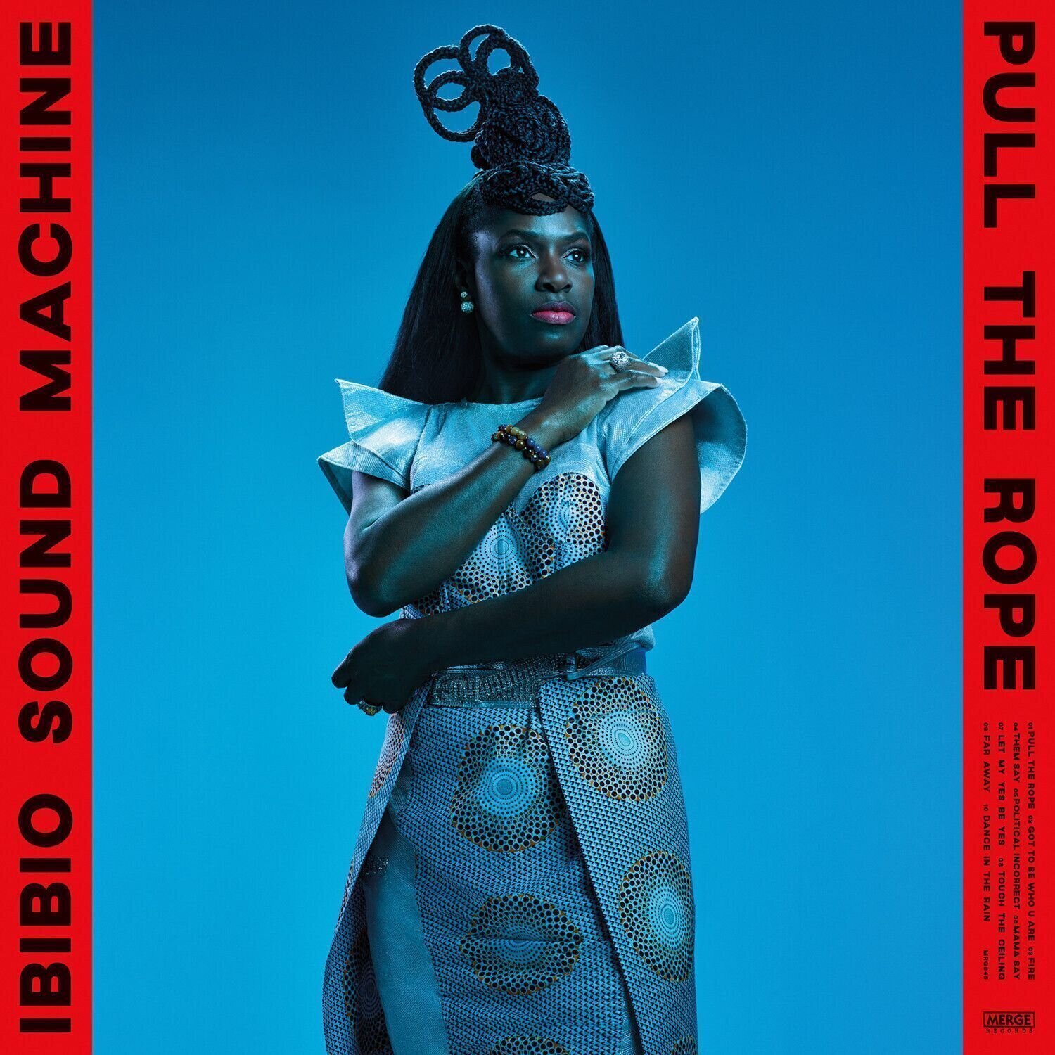 LP ploča Ibibio Sound Machine - Pull The Rope (Indie Exclusive) (Sky Blue /Red /Black Swirl Coloured) (LP)