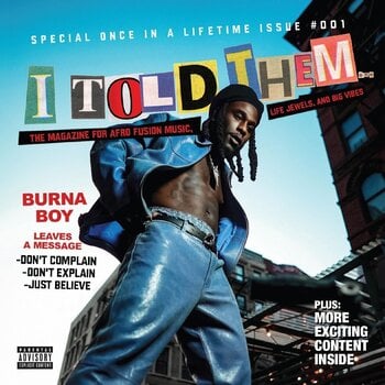 Music CD Burna Boy - I Told Them (Indie Exclusive) (CD) - 1