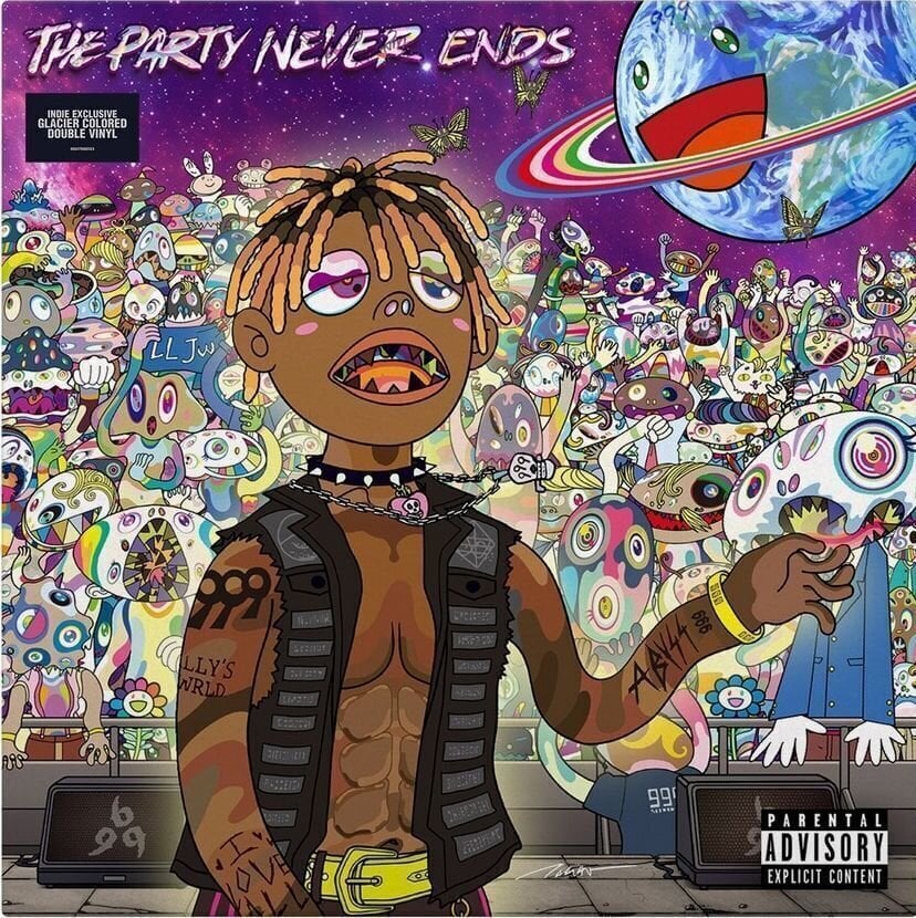 LP ploča Juice Wrld - Party Never Ends (Indie Exclusive) (Limited Edition) (Silver Coloured) (2 LP)