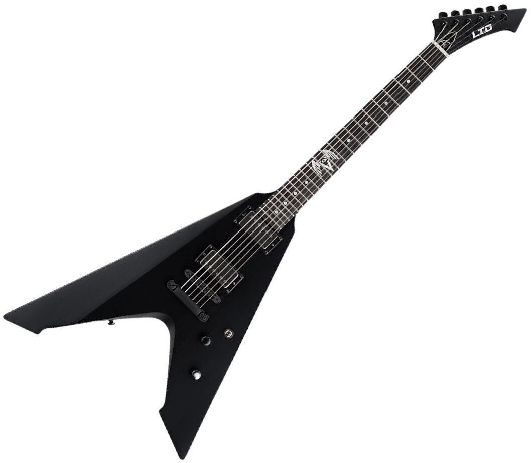 Chitarra Elettrica ESP LTD Vulture Black Satin Chitarra Elettrica
