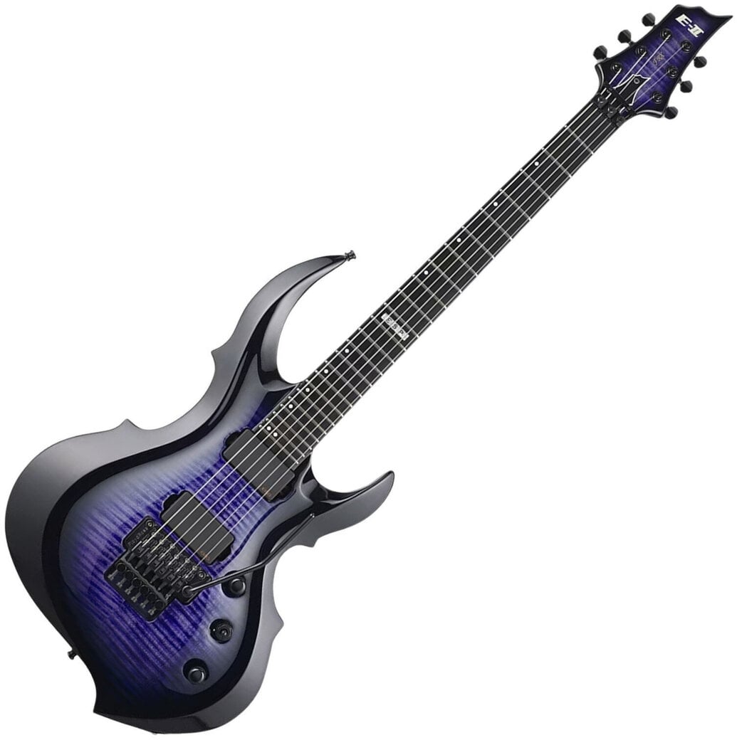 ESP E-II FRX FM Reindeer Blue Electric guitar - Muziker