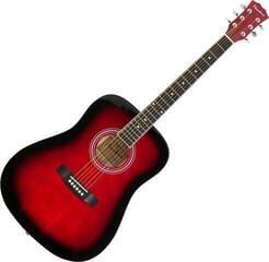 Guitarra dreadnought Pasadena SG028 Red Sunburst Guitarra dreadnought