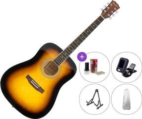 Guitare acoustique Pasadena SG028 SET Vintage Sunburst Guitare acoustique