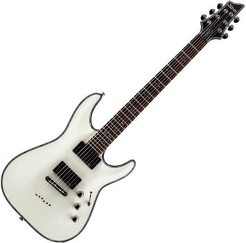 E-Gitarre Schecter C1 Hellraiser White E-Gitarre - 1