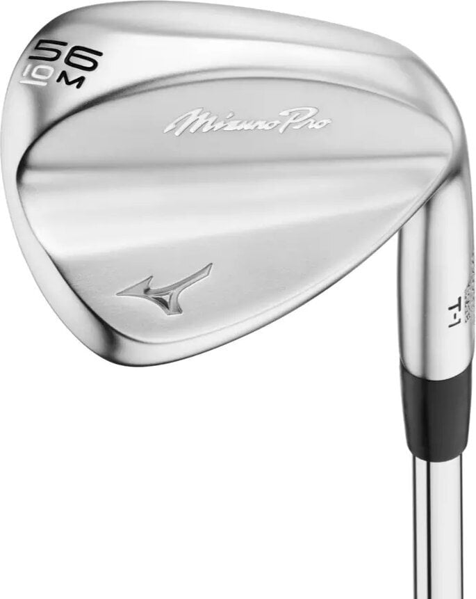 Kij golfowy - wedge Mizuno Pro T-1 Soft White Satin Kij golfowy - wedge Prawa ręka Stal 54° 10° Wedge Flex
