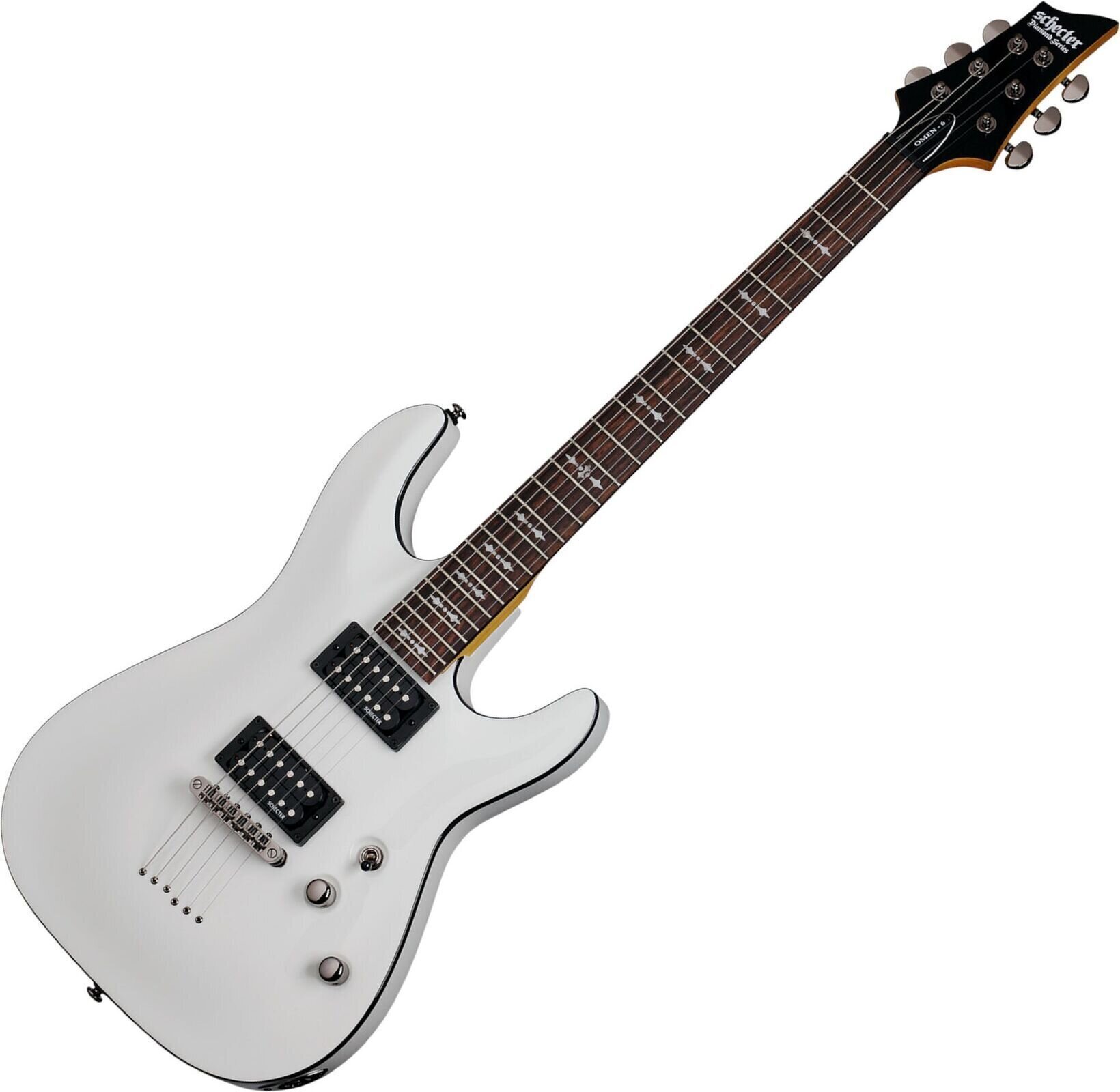 Електрическа китара Schecter Omen 6 Vintage White Електрическа китара