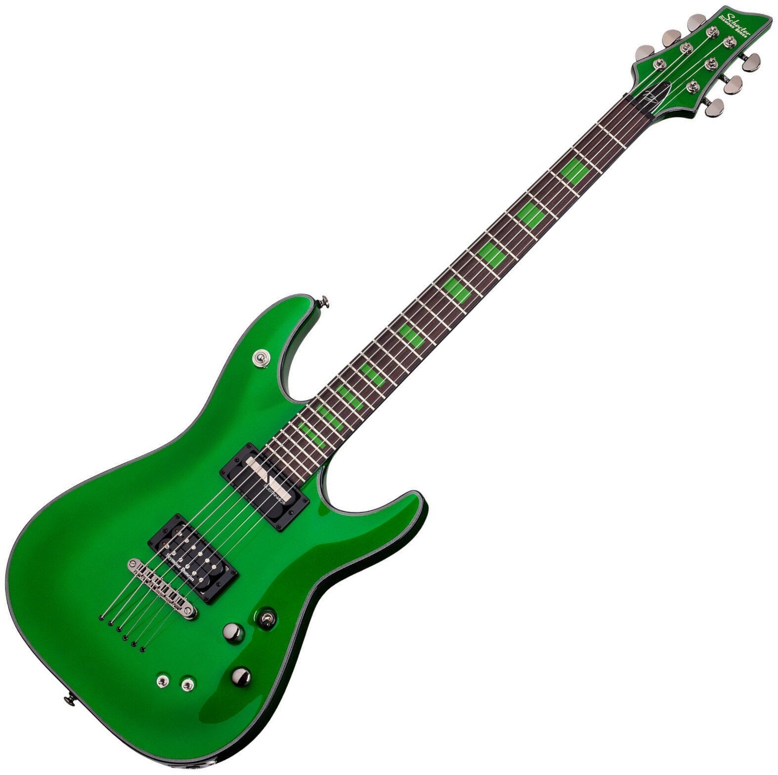 Chitară electrică Schecter Kenny Hickey C-1 EX S Steel Green Chitară electrică