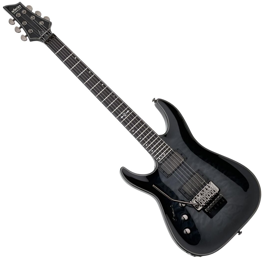Schecter Hellraiser Hybrid C-1 FR Trans Black Burst Chitară