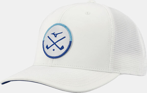 Šiltovka Mizuno Crossed Clubs Meshback White UNI Šiltovka