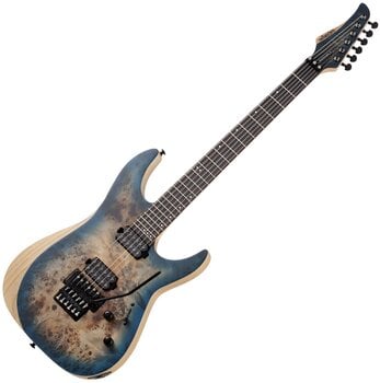 E-Gitarre Schecter Reaper-6 FR Satin Sky Burst E-Gitarre - 1