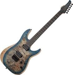 Elektrická gitara Schecter Reaper-6 Satin Sky Burst Elektrická gitara (Poškodené)