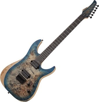 Electric guitar Schecter Reaper-6 Satin Sky Burst Electric guitar - 1