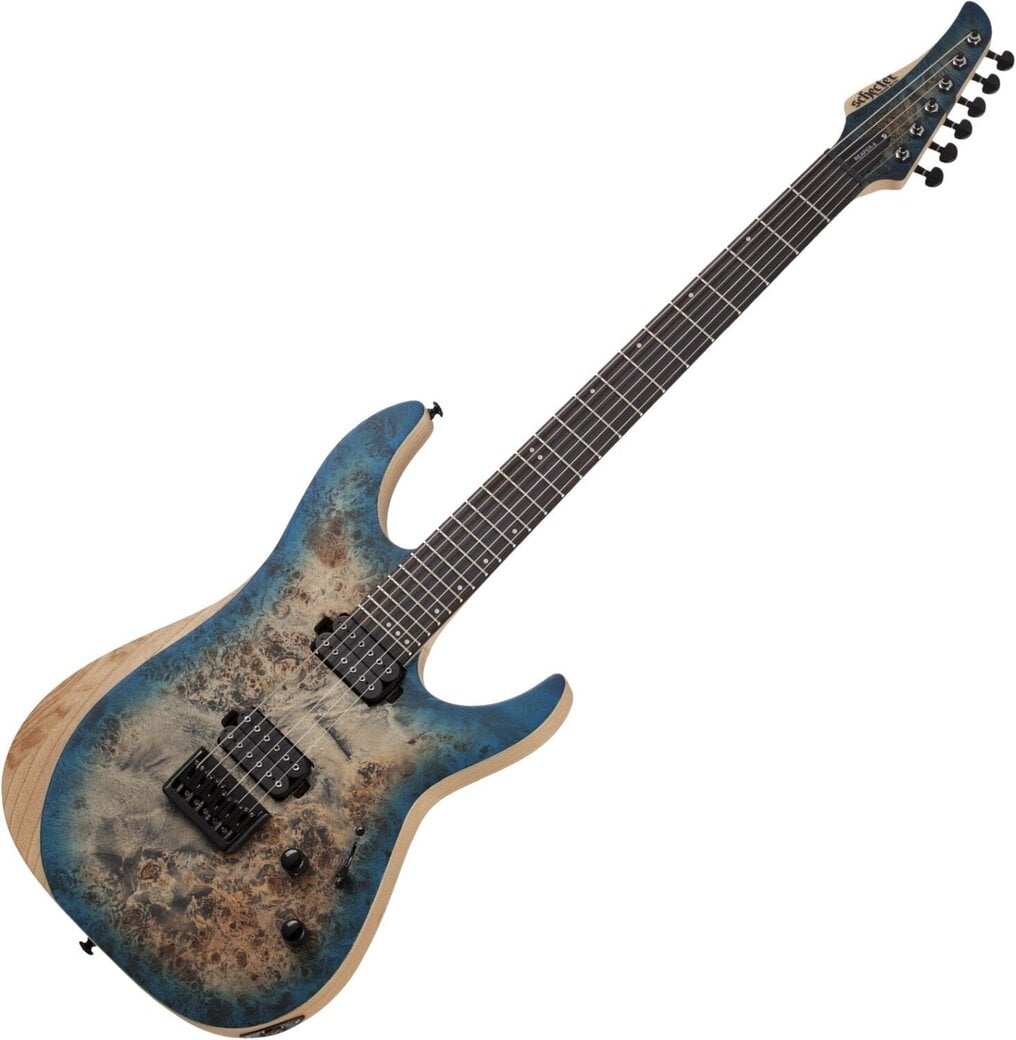 Schecter Reaper-6 Satin Sky Burst Chitară electrică - Muziker