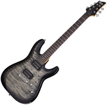 Chitarra Elettrica Schecter C-6 Plus Charcoal Burst Chitarra Elettrica - 1