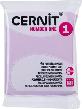 Polymer clay Cernit N°1 Polymer clay Light Lilac 56 g - 1