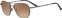 Lifestyle brýle Serengeti Lunger Shiny Dark Gunmetal/Mineral Polarized Drivers Gradient Lifestyle brýle