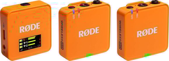 Sistema audio wireless Rode GO Gen 3 Orange Sistema audio wireless - 1