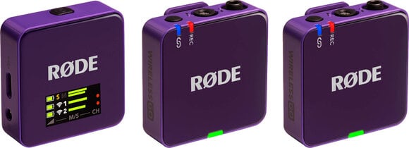 Sistem audio fără fir Rode GO Gen 3 Purple Sistem audio fără fir (Ca nou) - 1
