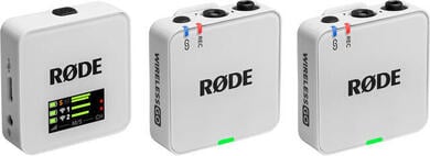 Rode GO Gen 3 White White Wireless Audio System (Like new)
