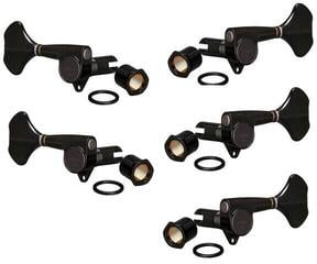 Tuning Machines for Bassguitars Gotoh GB707-5 B 3L/2R Black Tuning Machines for Bassguitars
