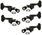 Gotoh GB707-5 B 3L/2R Black Tuning Machines for Bassguitars