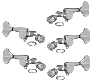 Тунинг част за бас китара Gotoh GB707-5 C 3L/2R Chrome Тунинг част за бас китара - 1