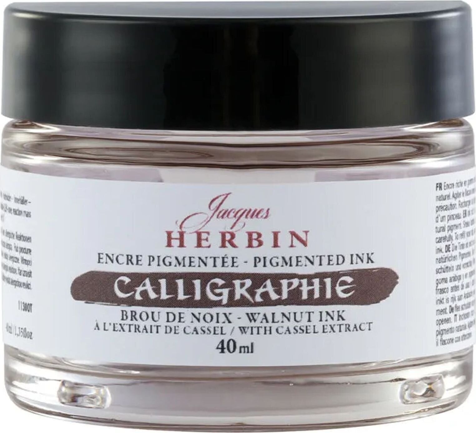Ink Jacques Herbin Calligraphy Calligraphy Ink Walnut Husk 40 ml 1 pc