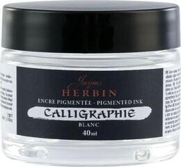 Ink Jacques Herbin Calligraphy Calligraphy Ink White 40 ml 1 pc