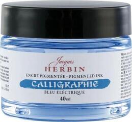 Tuš Jacques Herbin Calligraphy Калиграфско мастило Electric Blue 40 ml 1 kom