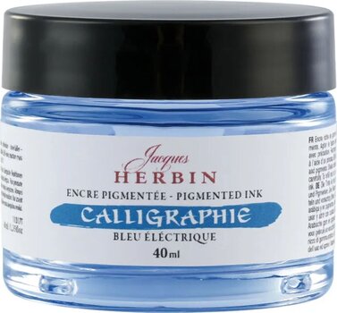 Bläck Jacques Herbin Calligraphy Kalligrafiskt bläck Electric Blue 40 ml 1 st - 1