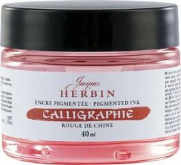 Ink Jacques Herbin Calligraphy Calligraphy Ink Chinese Red 40 ml 1 pc