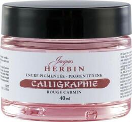 Tuš Jacques Herbin Calligraphy Kaligrafický tuš Carmine 40 ml 1 ks