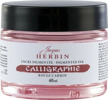 Atrament Jacques Herbin Calligraphy Kaligrafický tuš Carmine 40 ml 1 ks - 1