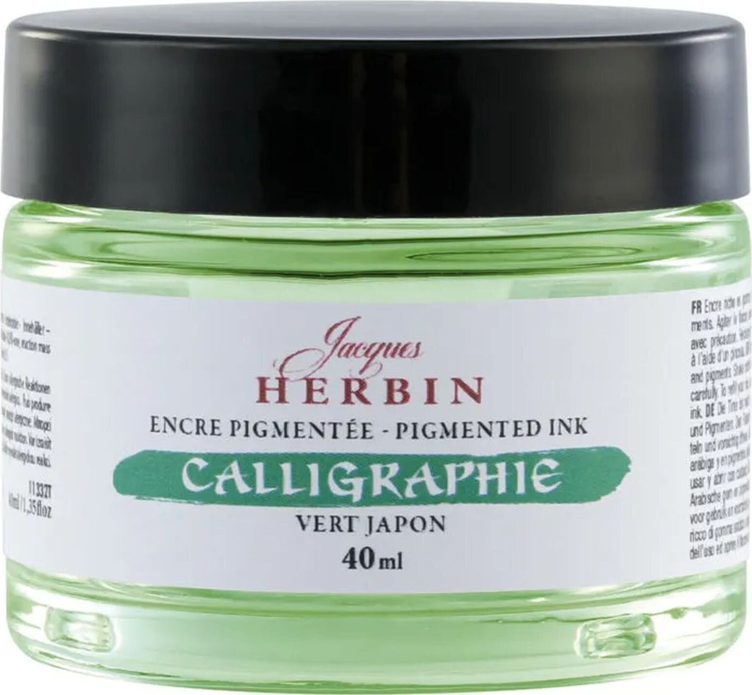 Ink Jacques Herbin Calligraphy Calligraphy Ink Light Green 40 ml 1 pc