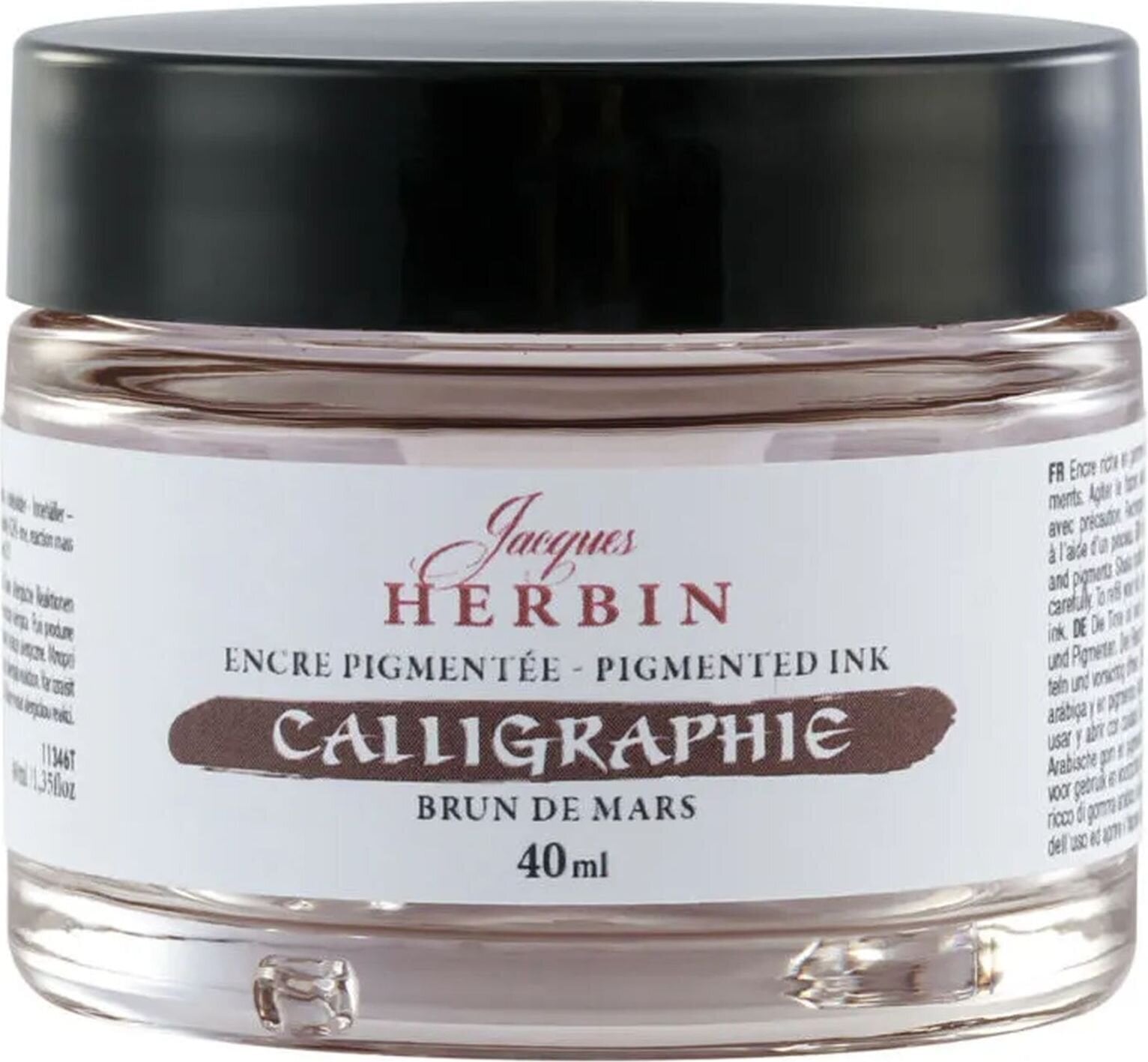 Мастило Jacques Herbin Calligraphy Калиграфско мастило Mars Brown 40 ml 1 бр.