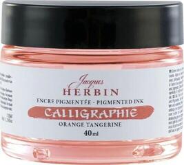 Tuš Jacques Herbin Calligraphy Kaligrafický tuš Tangerine 40 ml 1 ks