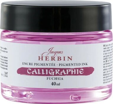 Bläck Jacques Herbin Calligraphy Kalligrafiskt bläck Fuchsia 40 ml 1 st - 1