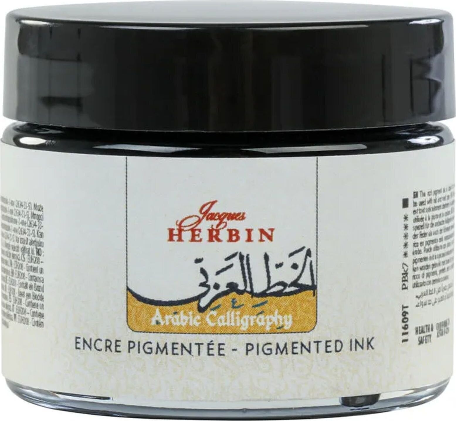 Tinta Jacques Herbin Calligraphy Kaligrafska tinta Arabic Black 40 ml 1 kom