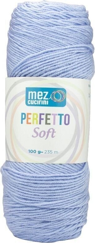 Filati per maglieria Mez Perfetto Soft 00330 Filati per maglieria