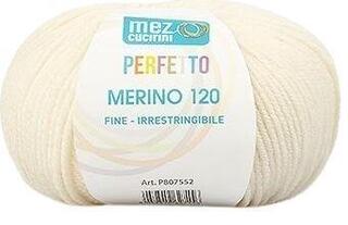 Knitting Yarn Mez Perfetto Merino 120 00110 Knitting Yarn