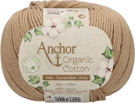 Pređa za pletenje Anchor Organic Cotton 00107 Pređa za pletenje - 1
