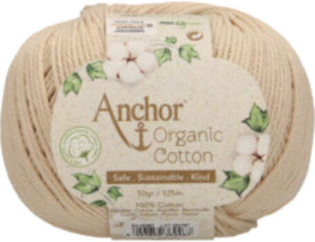 Pređa za pletenje Anchor Organic Cotton 00387 Pređa za pletenje - 1